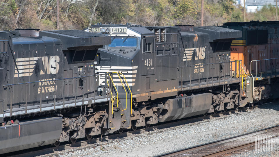 Norfolk Southern's fourth quarter was jeered by several Wall Street analysts. (Photo: Jim Allen/FreightWaves)