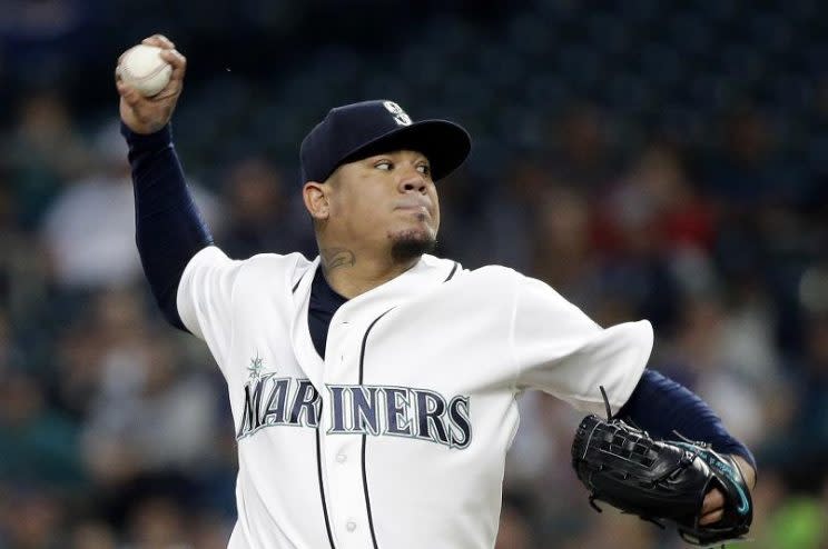 Felix Hernandez is one of several Latino baseball players to be featured at 'La Vida Baseball.' (Getty Images)