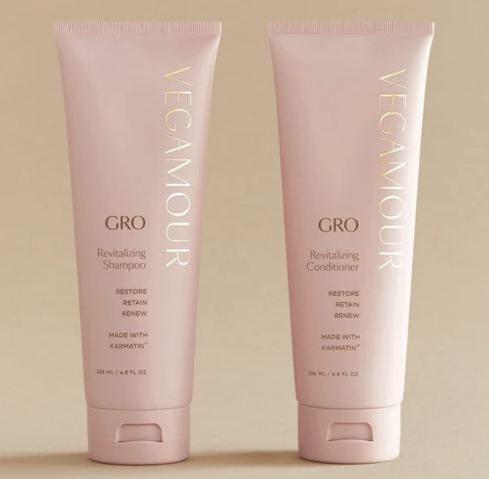 GRO Revitalizing Shampoo and Conditioner Kit. Foto: vegamour.com