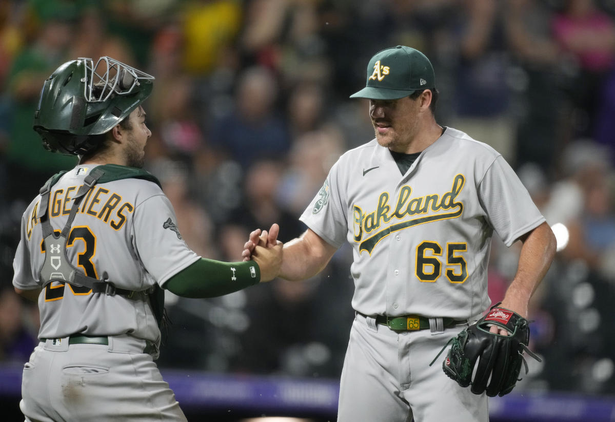 Zack Gelof, Shea Langeliers power A's past White Sox