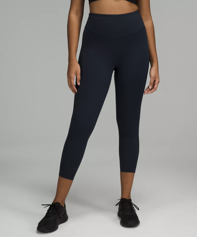 LULULEMON BASE PACE HIGH-RISE TIGHTS 25” IN BLACK WOMEN'S SIZE 12