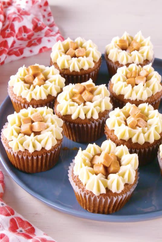 Sticky Toffee Pudding Cupcakes