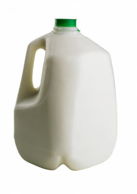 <div class="caption-credit"> Photo by: Brooke McLay</div><div class="caption-title">BUY a Gallon of Milk (Approx cost: $2.50)</div>You can usually find it for less at wholesale stores like Costco or Sam's Club, but regardless the price, a gallon of milk is great to have on hand for those tight-budget weeks. Make peanut-butter & banana smoothies with it, French toast, creamy omelets, or just wash down PB&J with a big glass of the cool, white stuff. <br> <a href="http://www.babble.com/best-recipes/how-to-feed-you-family-for-1-week-on-just-20/?cmp=ELP|bbl|lp|YahooShine|Main||021913|||famE|||" rel="nofollow noopener" target="_blank" data-ylk="slk:Once you're done, get extra thrifty by trying one of these 24 Useful Ways to Reuse Milk Cartons;elm:context_link;itc:0;sec:content-canvas" class="link "><i>Once you're done, get extra thrifty by trying one of these 24 Useful Ways to Reuse Milk Cartons</i></a>