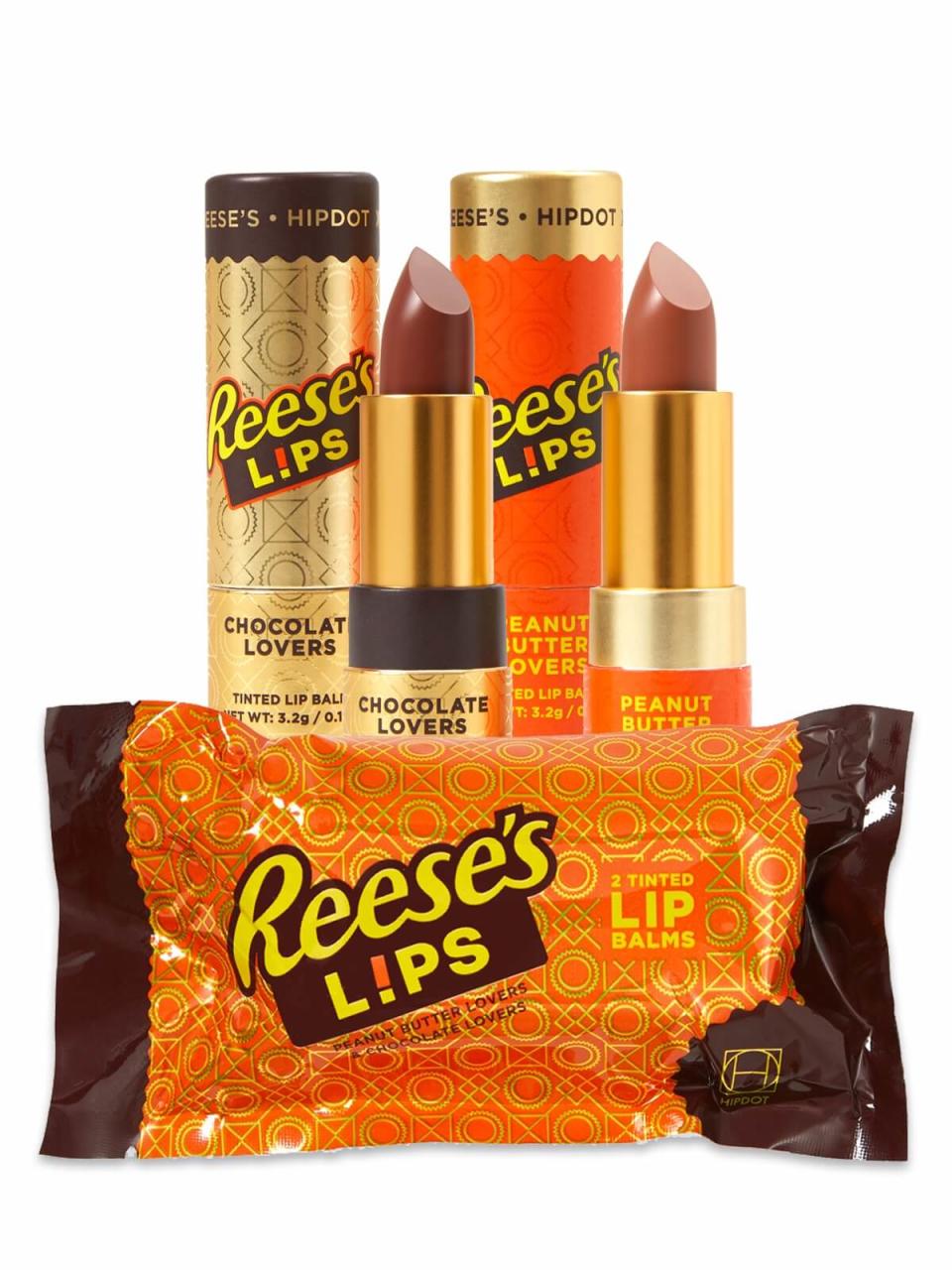 photo of Reese's lip glosses in two dark brown shades