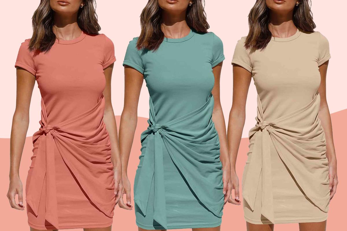 Average T-Shirt Dresses? Nope, These Elevated Picks Look High-End, but  They're on Sale