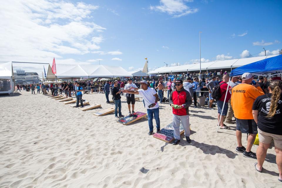 The Bags on the Beach Cornhole Tournament will take place Saturday, Sept. 10 at 12 p.m. near the Beach Bar.