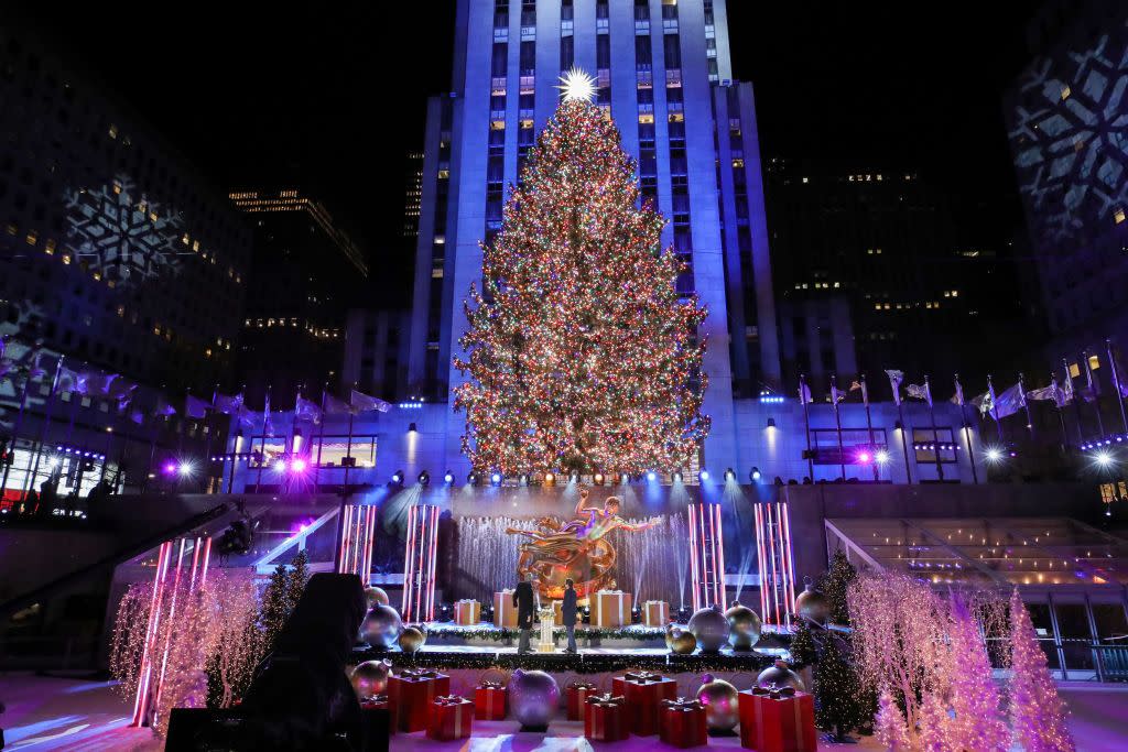 88th annual rockefeller center christmas tree lighting ceremony