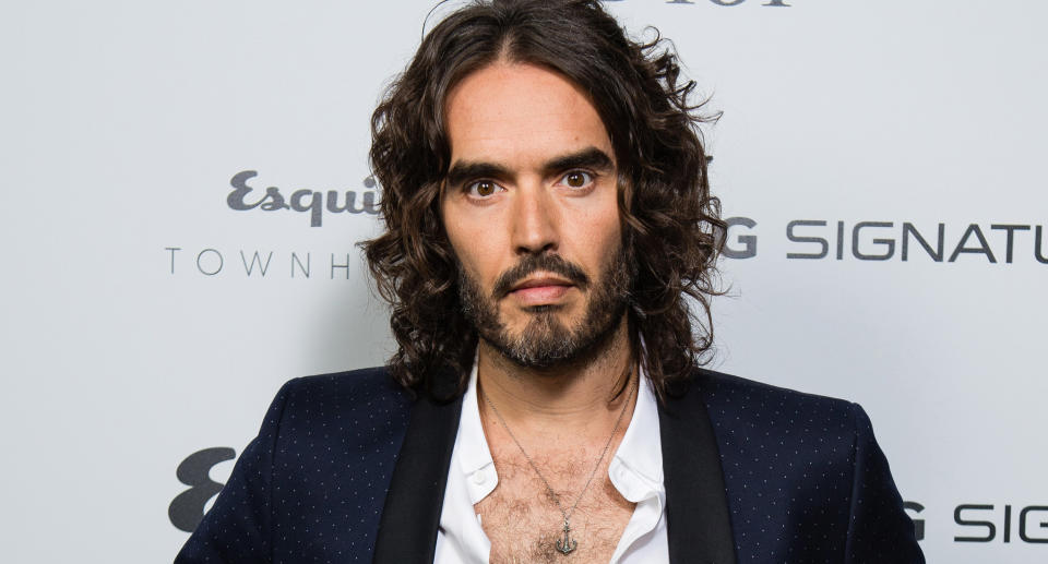 Russell Brand. Image via Getty Images.