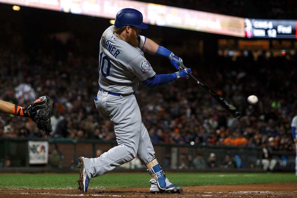 Los Angeles Dodgers' Catcher Hopes to Plow Through the Playoff Field