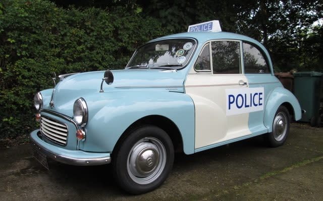 1968 Morris Minor panda car