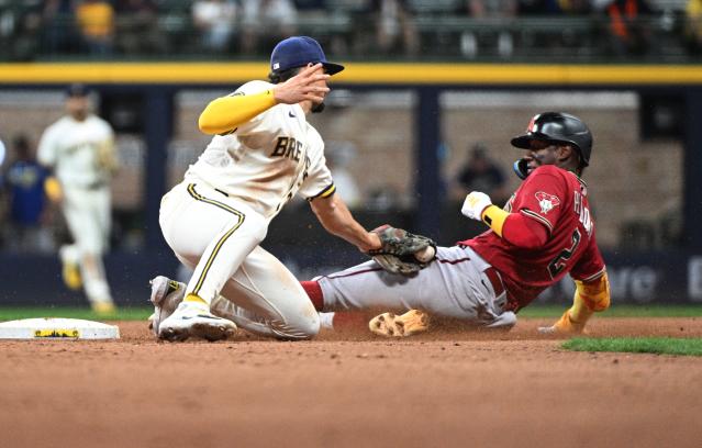 Brewers vs Angels game photos at American Family Field in Milwaukee