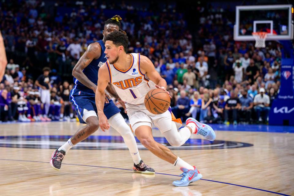 After earning All-NBA first team honors this past season, Suns guard Devin Booker became eligible for a max contract extension.