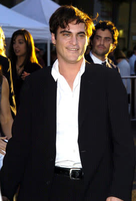 Joaquin Phoenix at the Hollywood premiere of Touchstone Pictures' Ladder 49