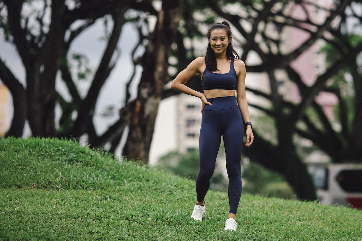 Clarissa Seow is an engineer as well as a fitness instructor. 