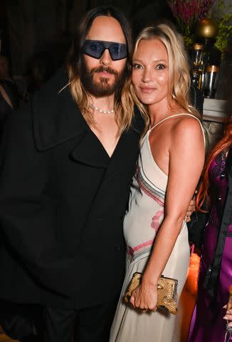 <p>Dave Benett/Getty Images</p> Jared Leto and Kate Moss