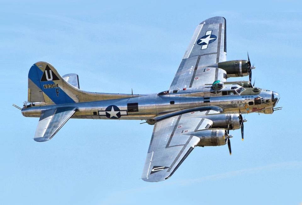 b-17 air force bombed montana