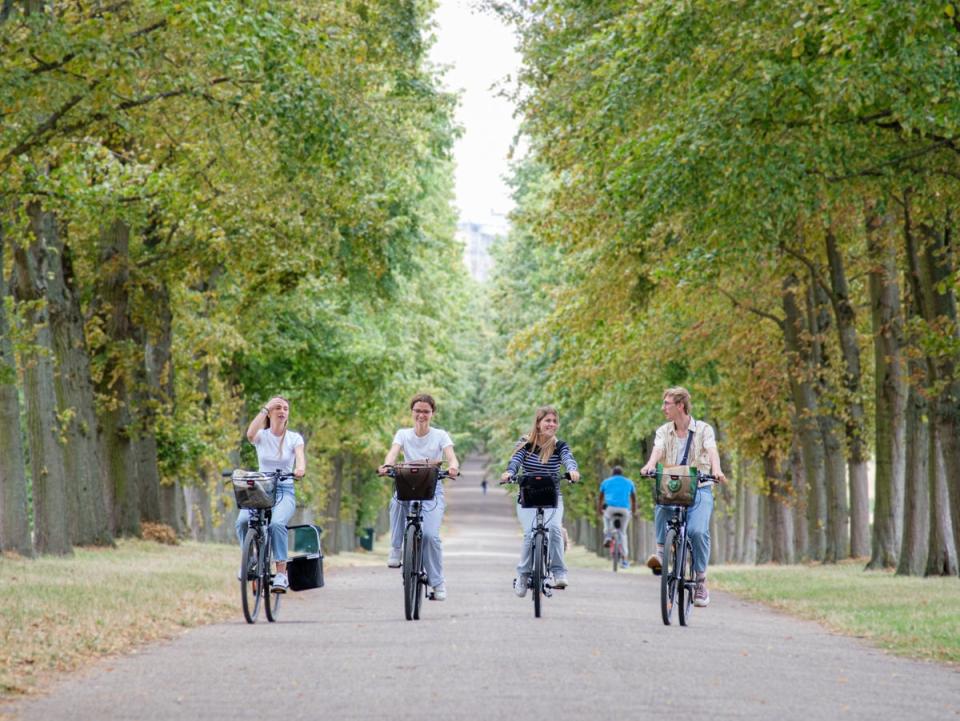 On your bike: two wheels make exploring the region easy (Destination Versailles/A Nestora)