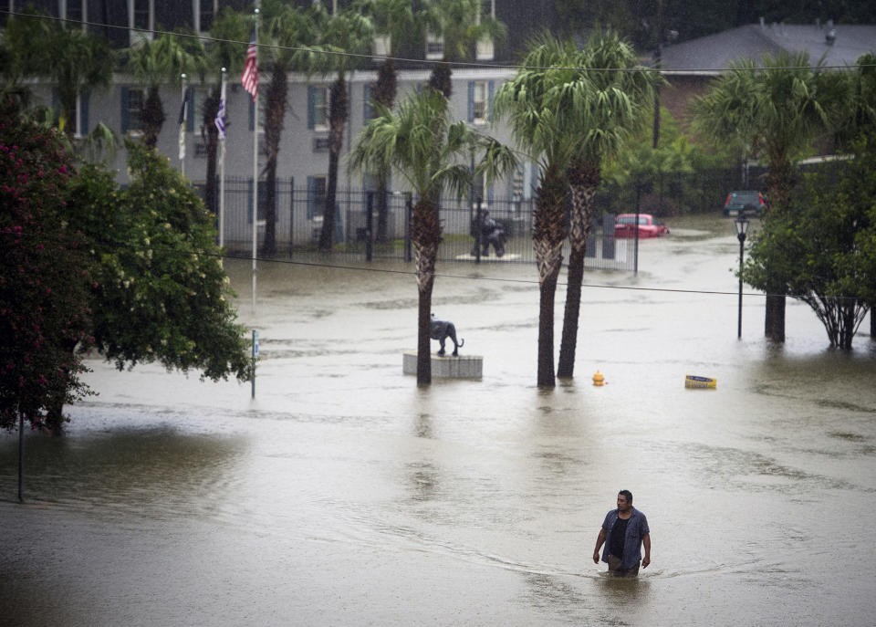 Record flooding in Baton Rouge