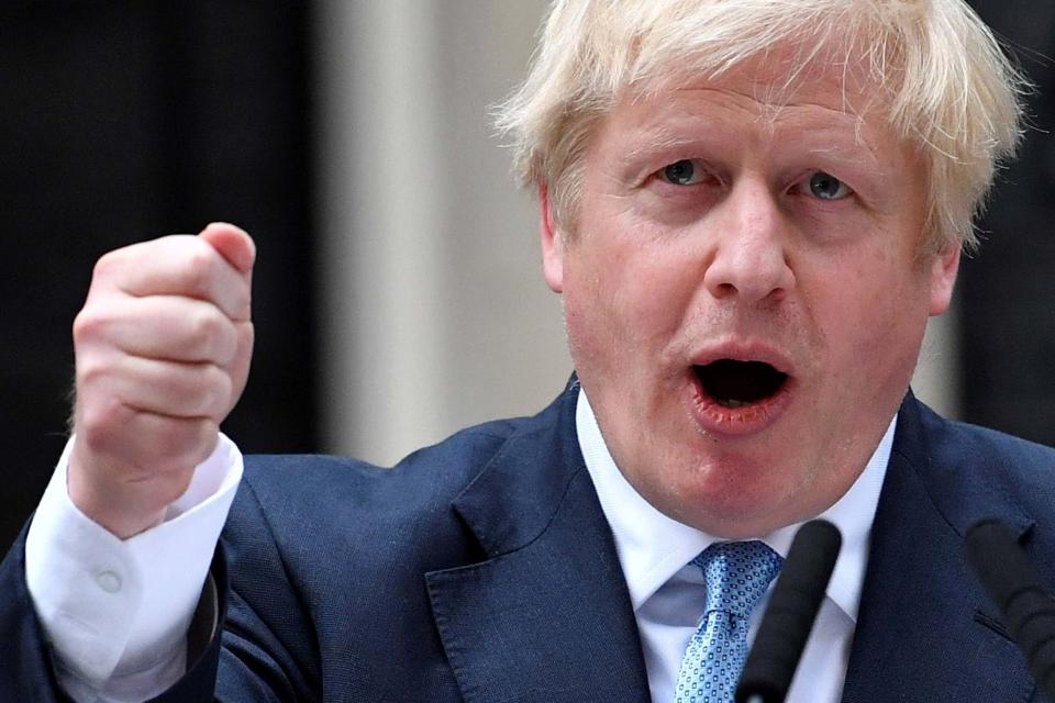 Boris Johnson said the UK will leave on October 31, 'no ifs no buts' (AFP/Getty Images)