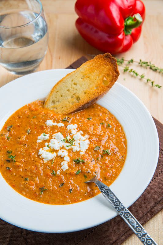 Roasted Red Pepper Soup