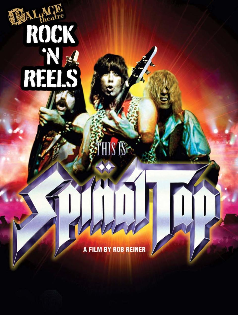 "This is Spinal Tap" will be shown Friday at the Canton Palace Theatre. Tickets cost $10.