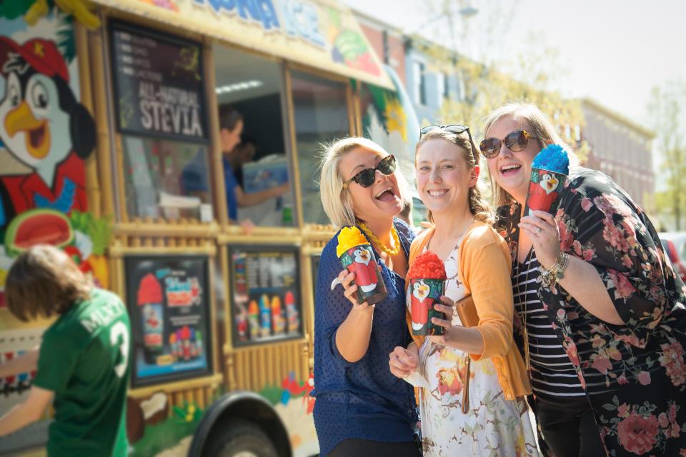 Kona: Shave ice from Kona Ice.