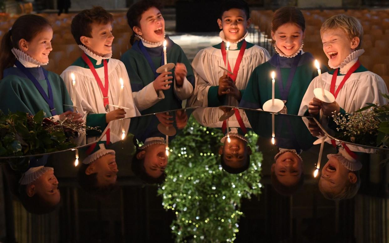 Choristers from Salisbury Cathedral - RUSSELL SACH 