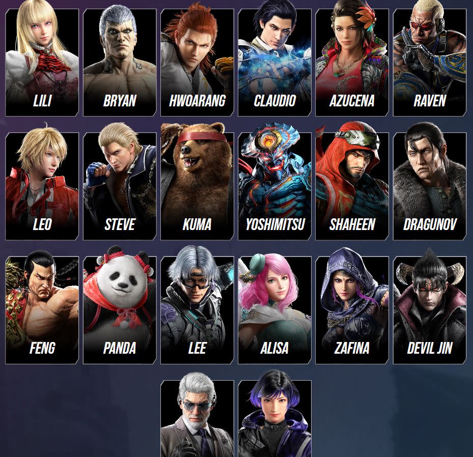 TEKKEN 8 tiene un roster muy diverso e inclusivo