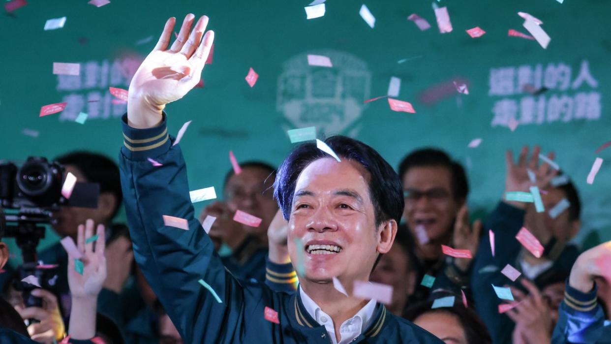  Taiwan president-elect Lai Ching-te. 