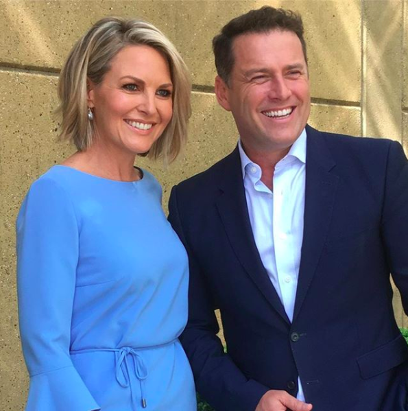 Karl Stefanovic has apologised to his co-host Georgie Gardner over the comments he made about her that were recorded by an Uber driver. Source: Instagram/GeorgieGardner