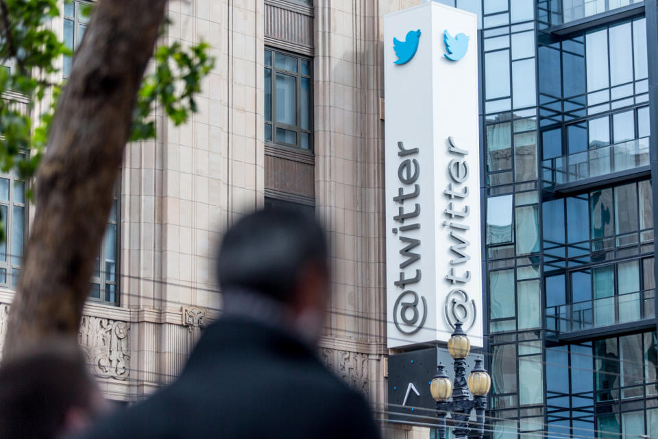 Twitter is considering a label for tweets that violate its rules but believesshould remain on the platform because they're in the public interest