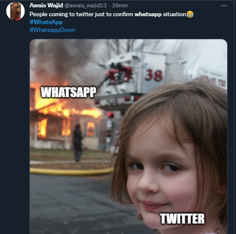 Cayó WhatsApp y arrancaron los memes en Twitter