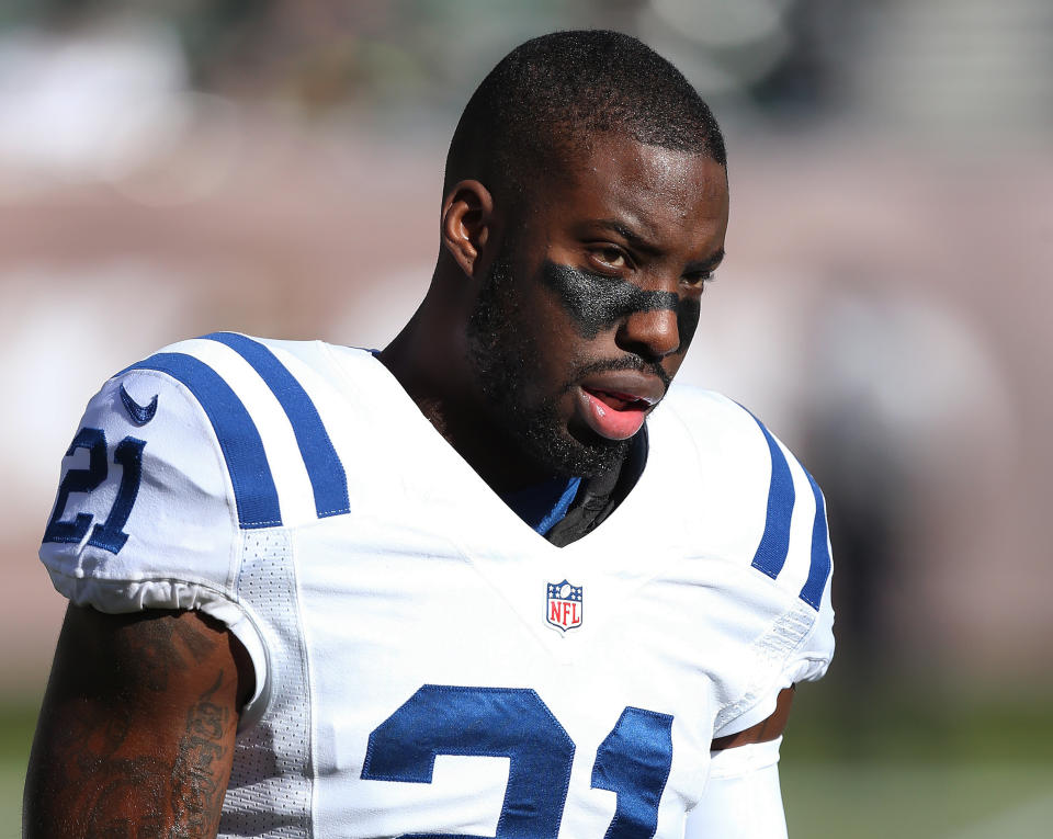 The Colts released two-time Pro Bowl cornerback Vontae Davis on Thursday, less than 24 hours after Davis took his complaints about the organization public. (AP)