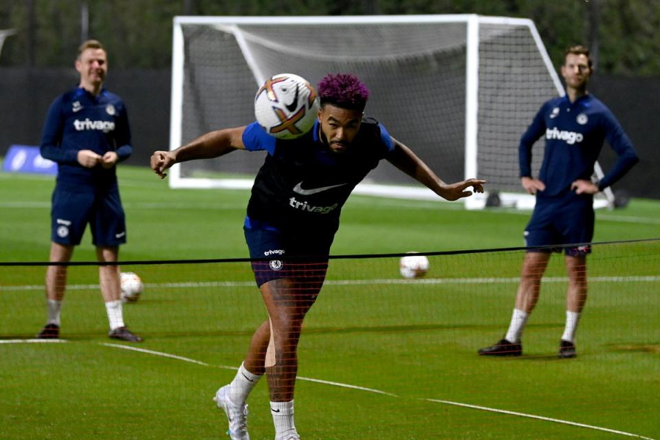 Reece James: (Chelsea FC via Getty Images)