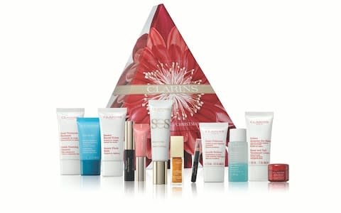 Clarins Women's 12 Days of Christmas Calendar  - Credit: 2018 Advent Calendar Clarins, £60/2018 Advent Calendar Clarins, £60