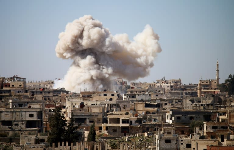 Fighting in Syria has continued in the runup to the Geneva peace talks