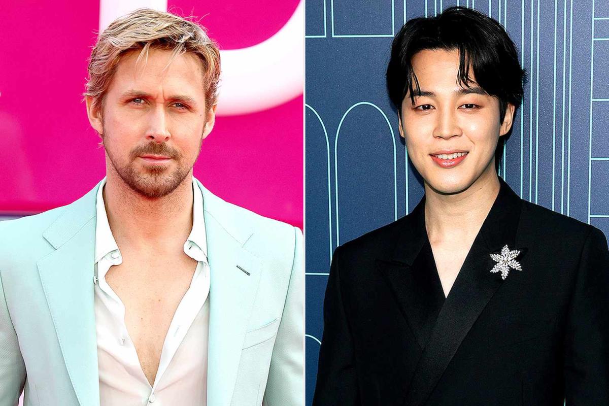 Ryan Gosling Gifts BTS' Jimin a Guitar From 'Barbie' Movie