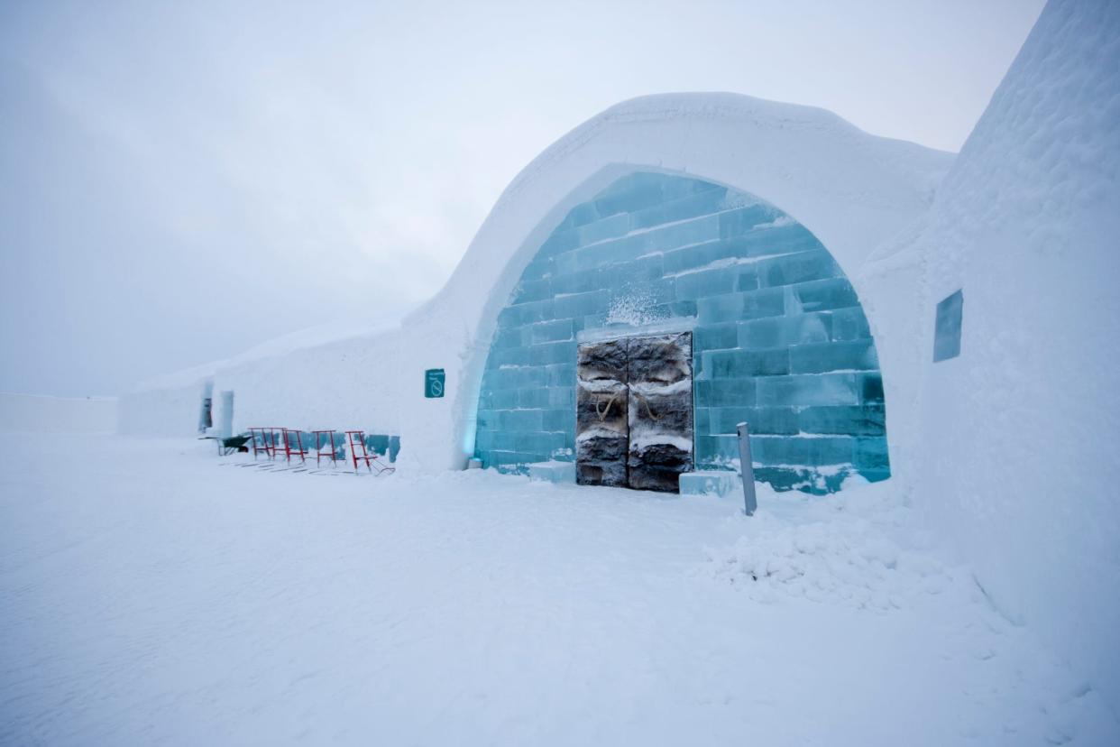Icehotel Exterior
