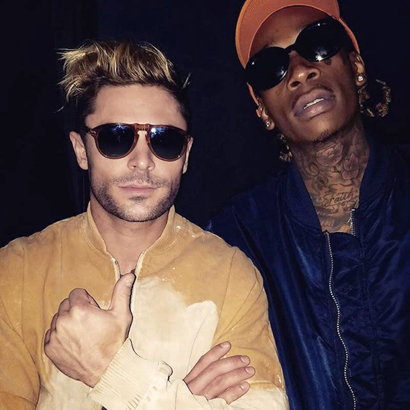 Zac Efron and Wiz Khalifa