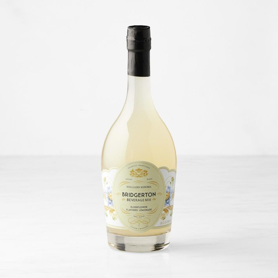 <p><a href="https://go.redirectingat.com?id=74968X1596630&url=https%3A%2F%2Fwww.williams-sonoma.com%2Fproducts%2Fbridgerton-beverage-mix-elderflower-flavored-lemonade&sref=https%3A%2F%2Fwww.bestproducts.com%2Flifestyle%2Fa60567658%2Fwhich-bridgerton-collection-are-you-april-2024%2F" rel="nofollow noopener" target="_blank" data-ylk="slk:Shop Now;elm:context_link;itc:0;sec:content-canvas" class="link ">Shop Now</a></p><p>Bridgerton Elderflower-Flavored Lemonade Beverage Mix</p><p>williams-sonoma.com</p><p>$21.95</p>