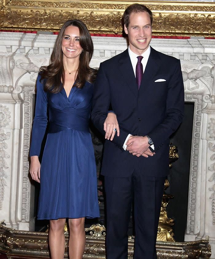 THAT Engagement dress. Source: Getty