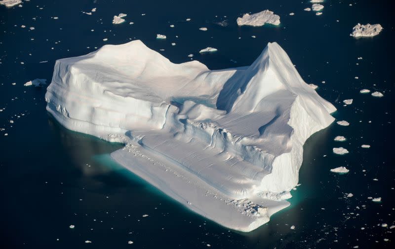 FILE PHOTO: Jakobshavn ice fjord near Ilulissat