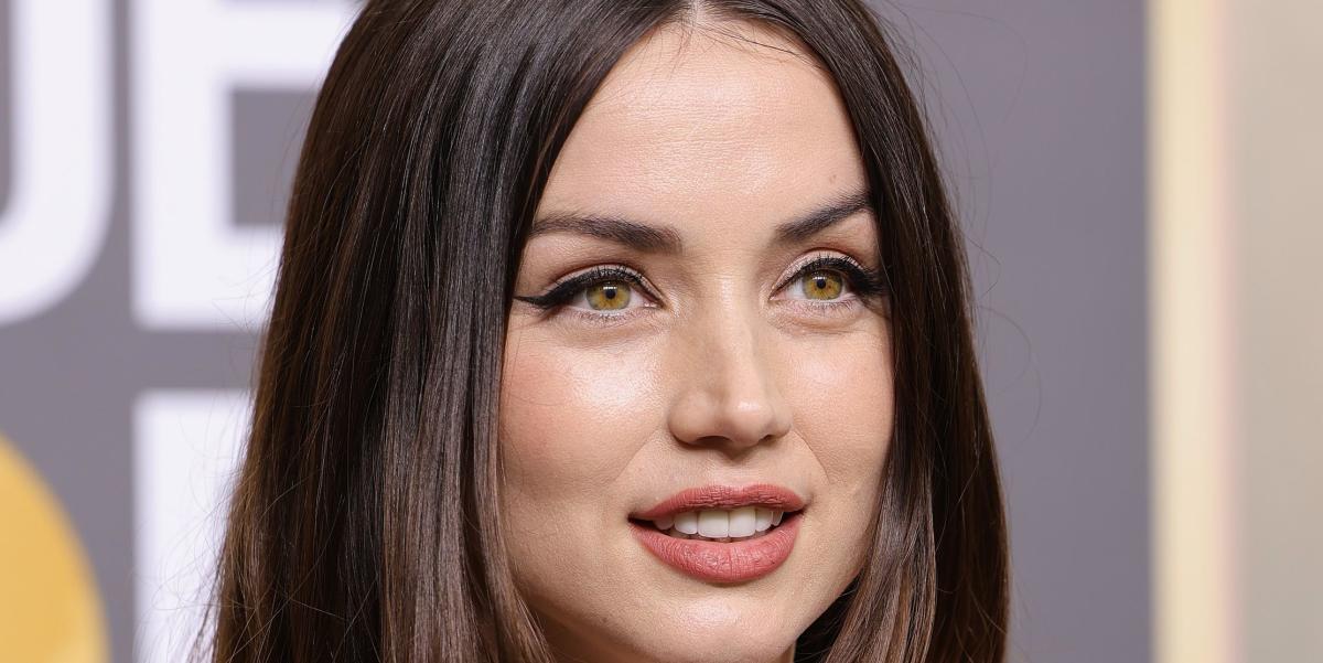 This Is The Exact Lipstick Ana De Armas Wore To The Golden Globes