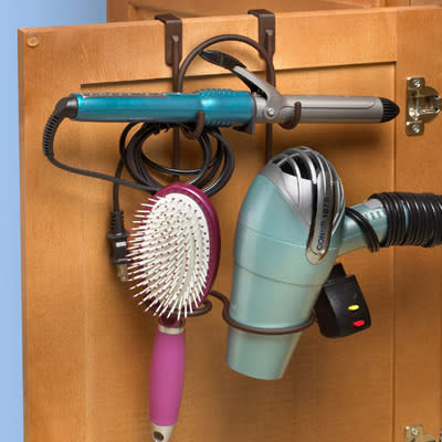 Hang a Hair Styling Rack