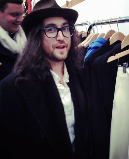 Sean Lennon, 37, on November 29, 2012, in New York for the launch of "Fashions for Men: 1969-2012". The collection is based on sketches Ono first started in 1969 and gave to her husband as a wedding present that year