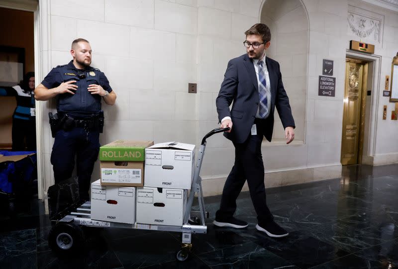 FILE PHOTO: U.S. House Ways and Means Committee meeting in Washington