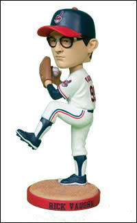 2009 Cleveland Indians Rick Vaughn Bobblehead! The Movi