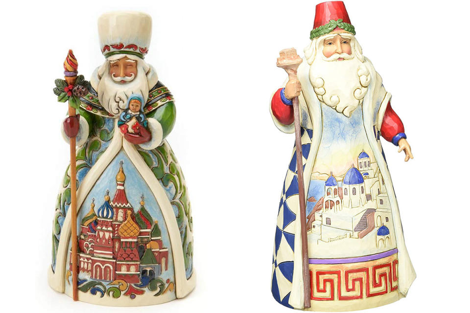 Russian and Greek Santa from the Santas Around the World Collection. (Photo: Amazon)