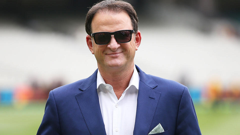 Former Australian Test cricketer Mark Waugh revealed on air during the Big bash League that a rat ate part of his baggy green cap during his playing days. (Photo by Scott Barbour - CA/Cricket Australia via Getty Images/Getty Images)