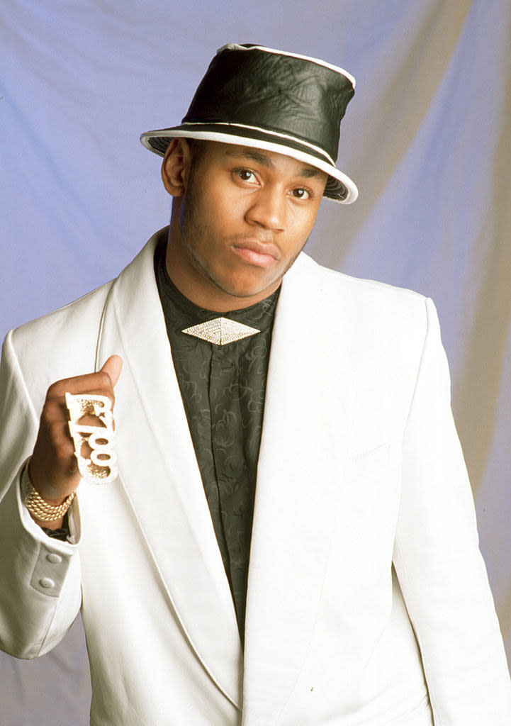 LL Cool J posing for a portrait